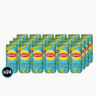 Imagen de 24x Té Helado Lipton Limón Lata 310cc