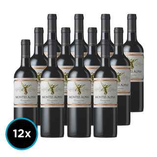 Imagen de CAJA MONTES ALPHA (Carmenere): 12x Vino Montes Alpha Carmenere 750cc