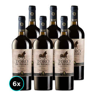 Imagen de CAJA TORO DE PIEDRA GRAN RESERVA (Carmenere): 6x Vino Toro de Piedra Gran Reserva Carmenere 750cc
