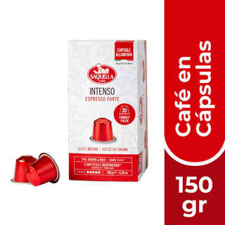 Imagen de Cápsula de Café Nespresso Saquella Bella Crema (30 Unidades)