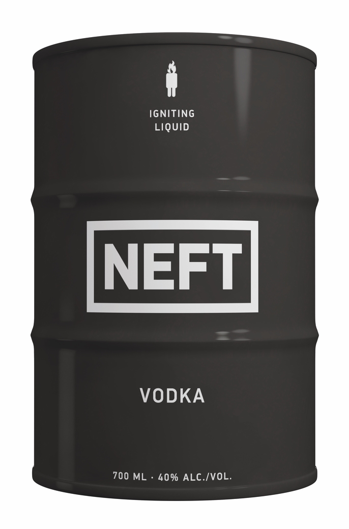 Vodka NEFT Original Black 700cc 40º alc.