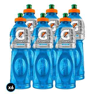 Imagen de 6x Bebida Isotónica Gatorade Cool Blue 750cc