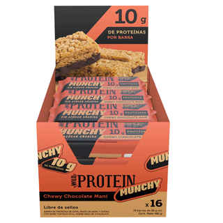 Imagen de Barritas Munchys Wild Foods Chocolate Maní 16 Unidades