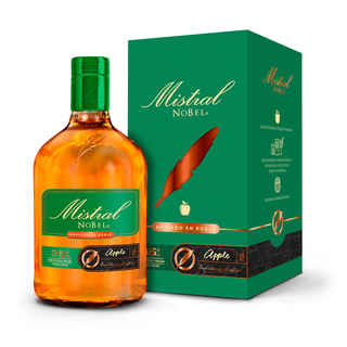 Imagen de Pisco Mistral Nobel Apple 750cc