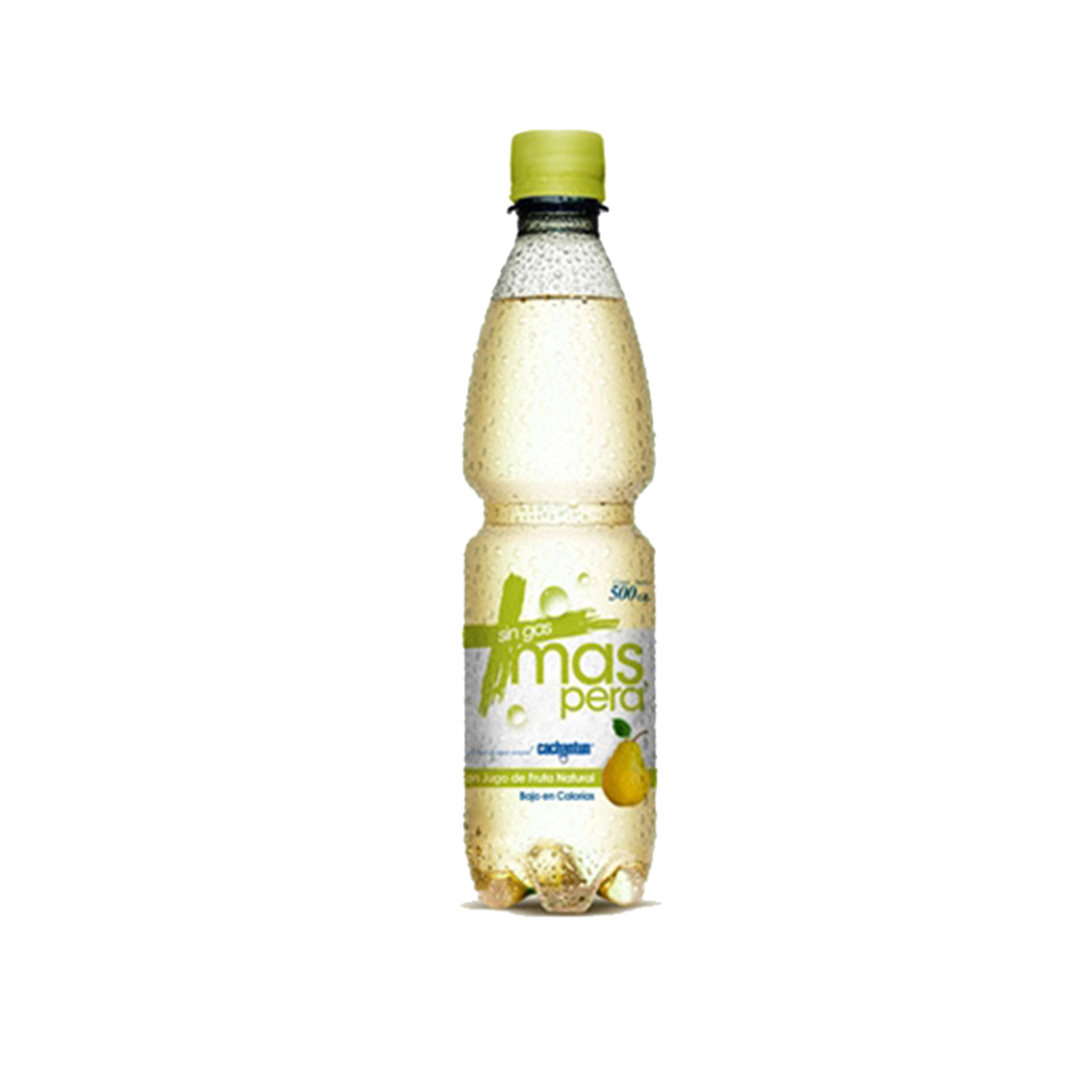 Agua Cachantun Mas Pera Sin Gas 500c
