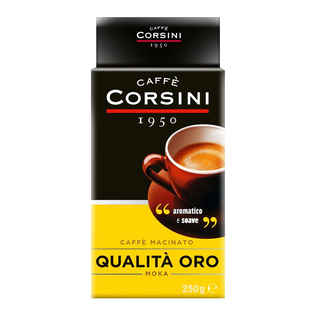 Imagen de Café Corsini Molido Qualita Oro 250 grs.