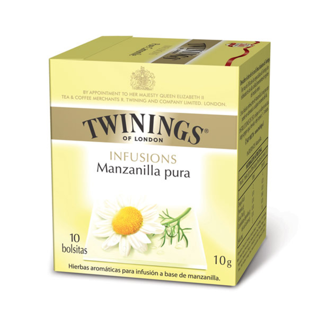 Te Twinings Manzanilla Pura 10 Bolsitas