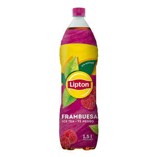 Imagen de Té Helado Lipton Negro Frambuesa Sin Azúcar 1,5 Litros