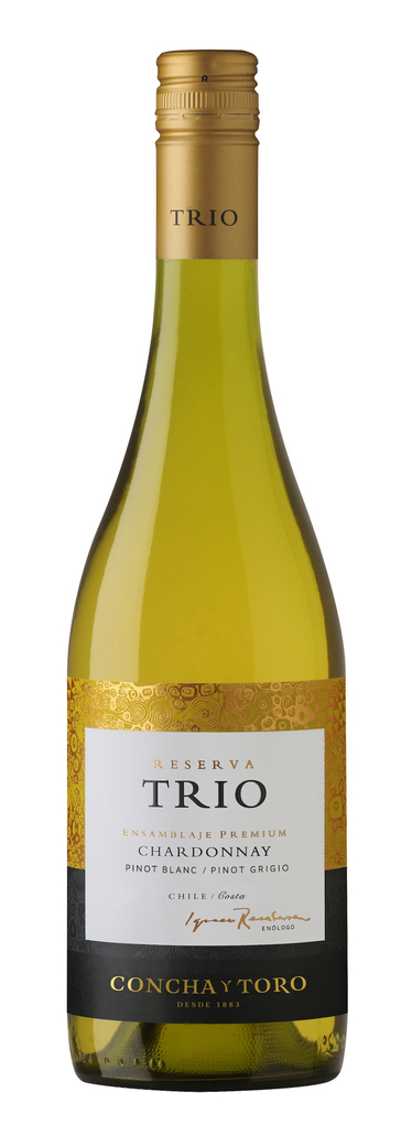 Vino Trio Chardonnay 750cc