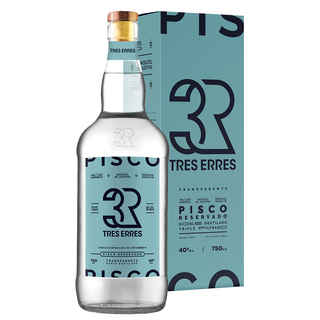 Imagen de Pisco Tres Erres Transparente 750cc 40º alc.