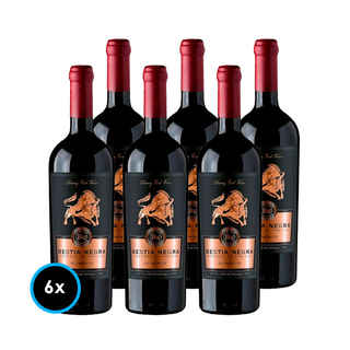 Imagen de CAJA BESTIA NEGRA (Carmenere): 6x Vinos Bestia Negra Carmenere 750cc