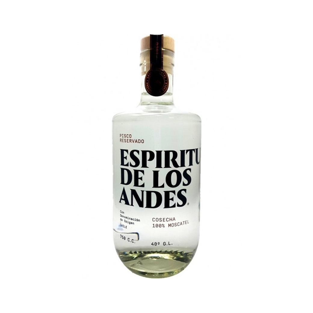 Pisco Espíritu de Los Andes 750cc