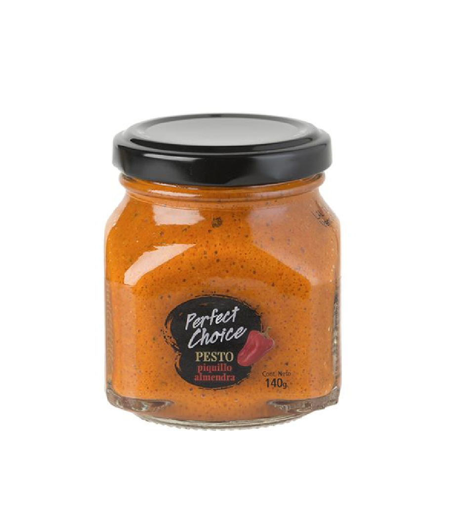 Pesto Piquillo y Almendra Perfect Choice 140 gramos