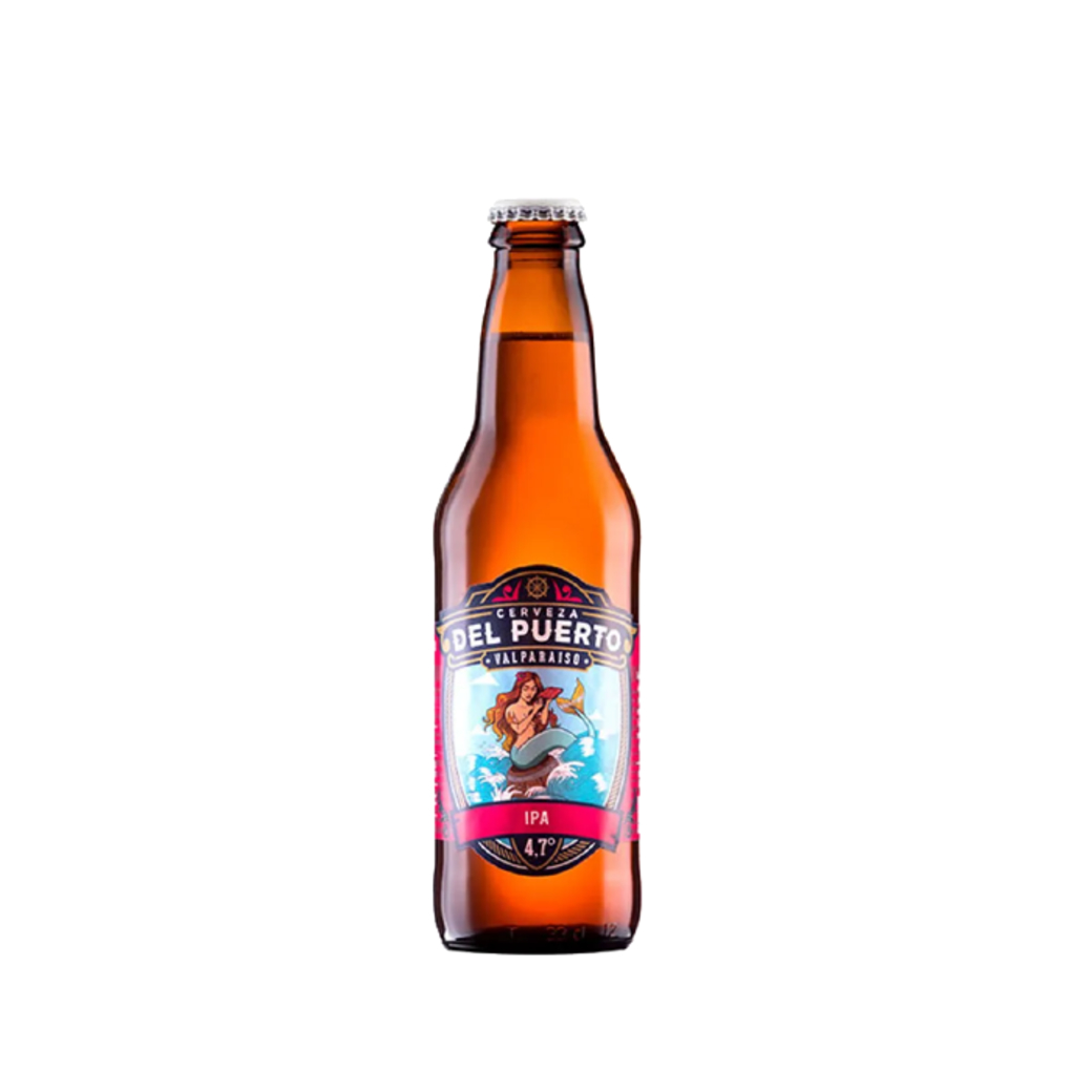 Cerveza Del Puerto IPA en Botella 330cc