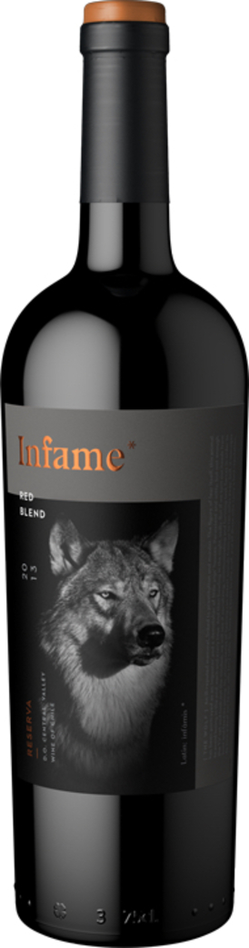 Vino Infame Reserva Red Blend - El Lobo 750cc