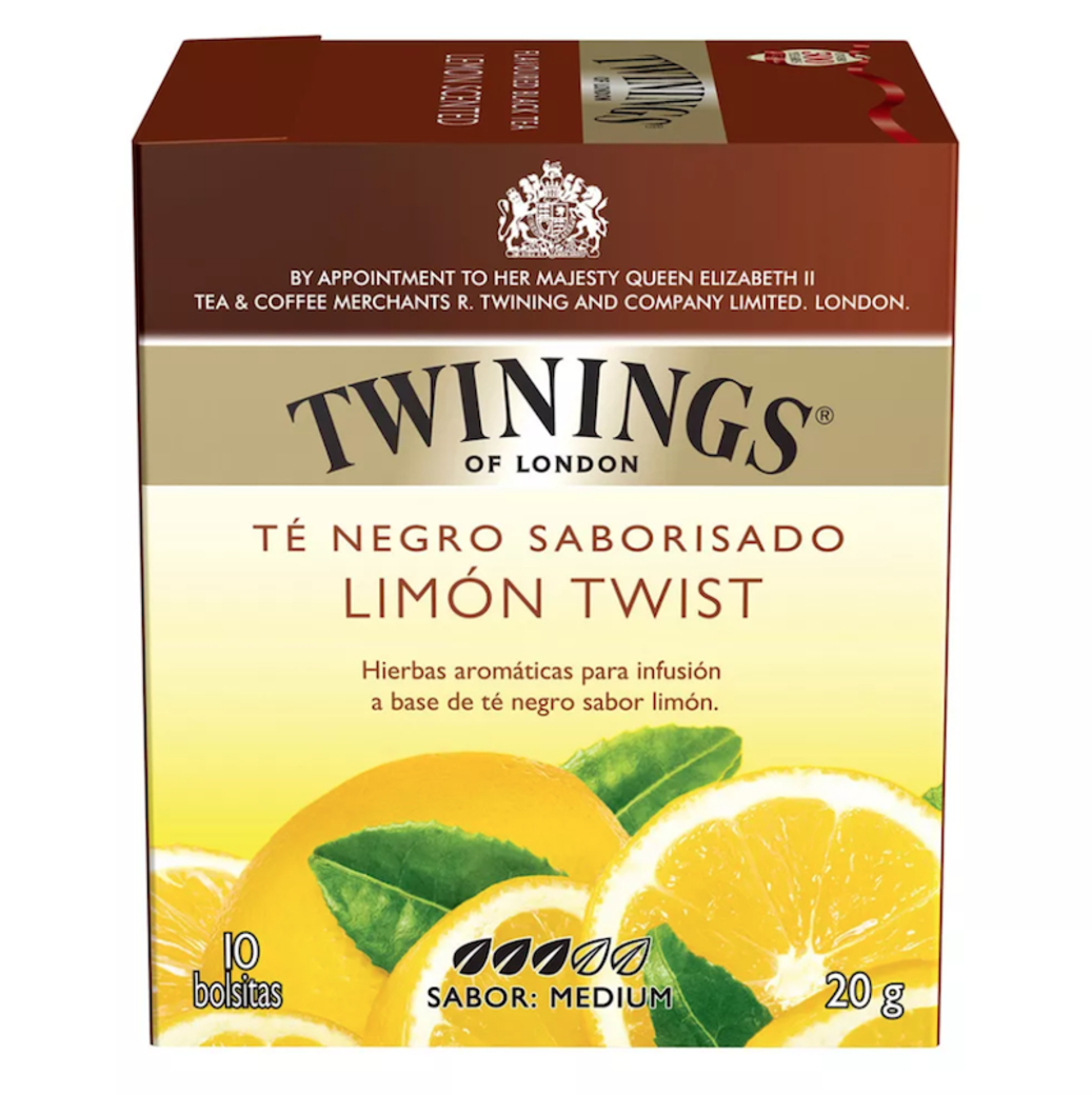 Infusión Twinings Lemon Twist 10 Bolsitas