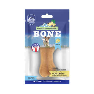 Imagen de Snack Para Perros 100% Natural Himalayan Dog Chew Bone S (Queso) 64 grs.