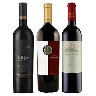 Imagen de BLACK TRIO N°3: Vino Ventisquero Grey Carmenere 750cc + Vino Cousiño Macul Antiguas Reservas Carmenere 750cc + Vino Antawara Gran Reserva Carmenere 750cc