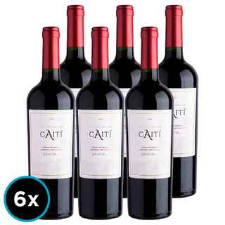 Imagen de CAJA CAITI GR (Cabernet): 6x Vino Caiti Gran Reserva Cabernet Sauvignon 750cc