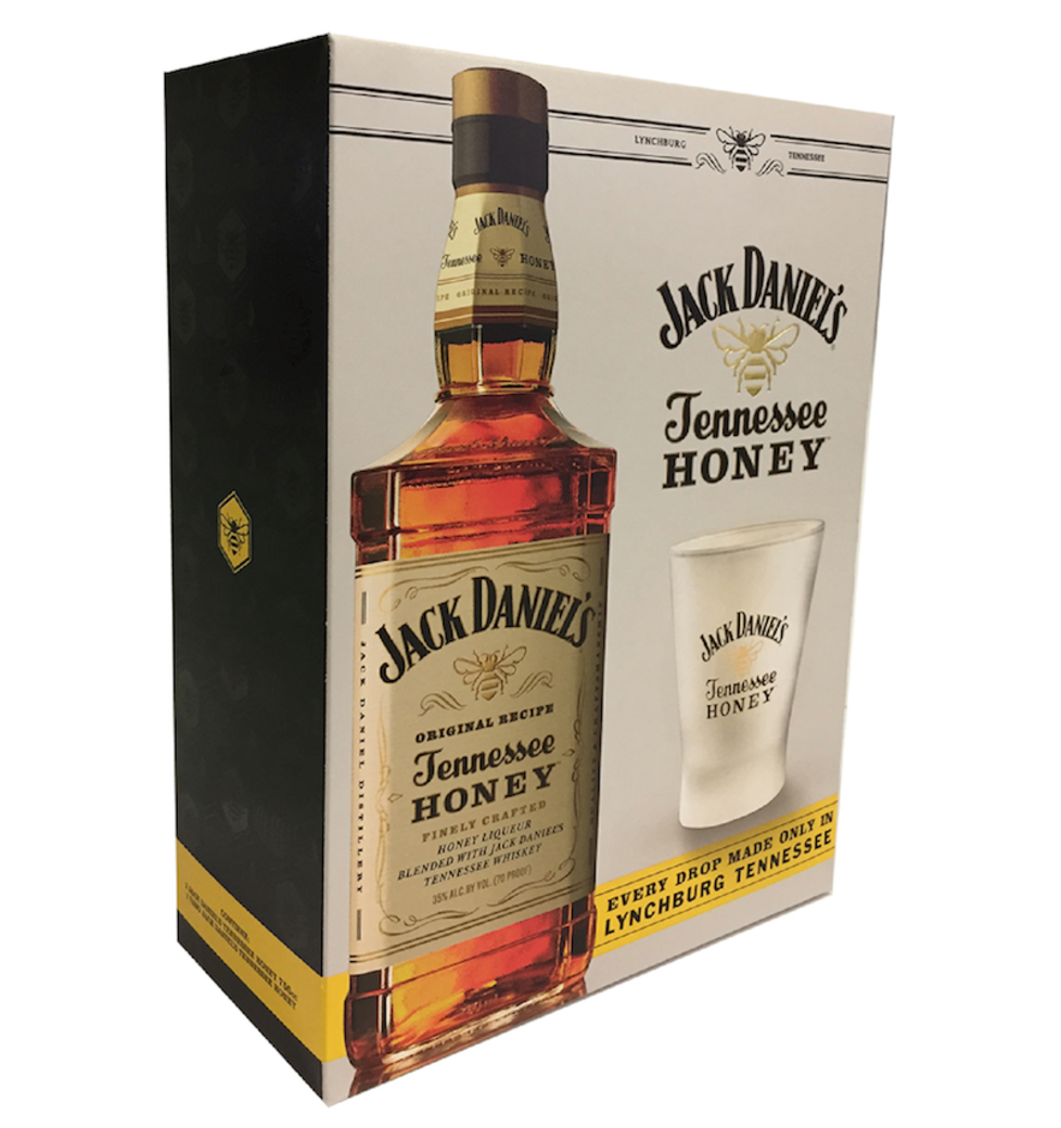 Whiskey Jack Daniels Honey 750cc + Vaso