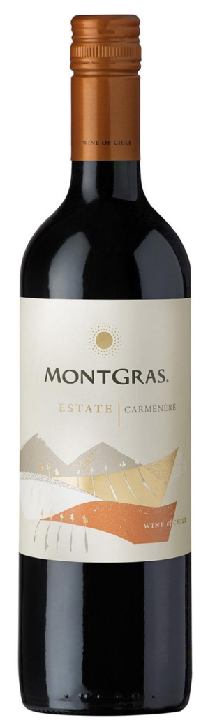 Vino Montgras Estate Carmenere 750cc