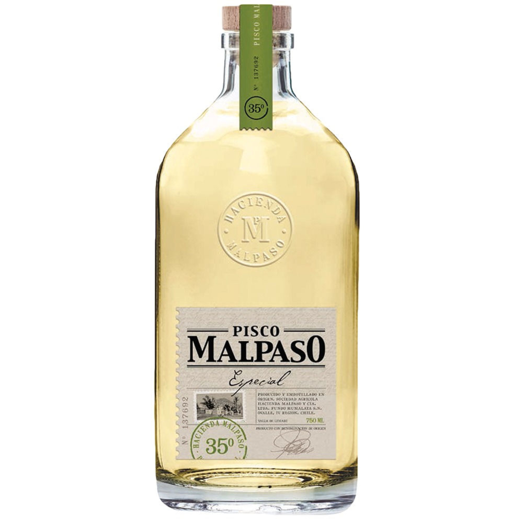 Pisco Mal Paso 750cc 35º alc.