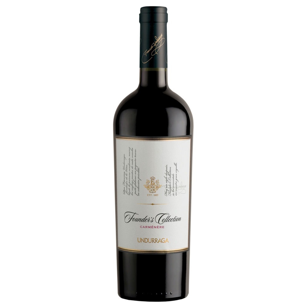 Vino Undurraga Founders Collection Carmenere 750cc