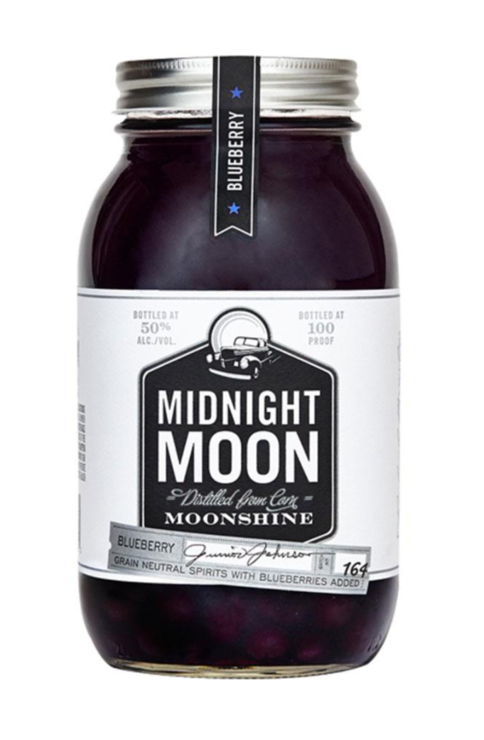 Whiskey Midnight Moon Blueberry (Arándanos) 750cc 50º alc.