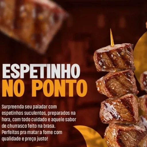 Espetinho  bom sabor EY