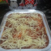 Polenta cremosa (molho calabresa, bolonhesa ou ao sugo)