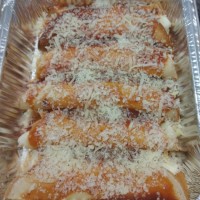 Panquecas (carne, frango c/catupiry, calabresa, atum, palmito)