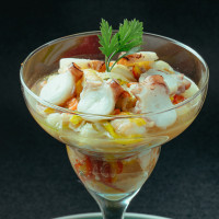 CEVICHE (camarão, salmão ou robalo) - 200g
