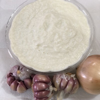 Pasta de alho roxo e cebola 250g
