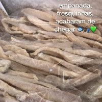 Iscas de tilápia empanada e temperada