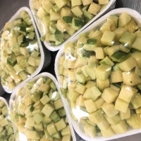 Abóbrinha ao cubo baby 180g
