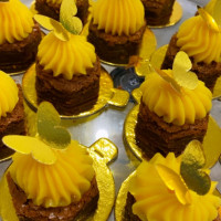 Brownie de brigadeiro de laranja 