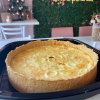 Quiche Frango com Alho poró