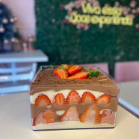 Pavê Morango e Brownie