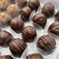 Mini trufa de brigadeiro 
