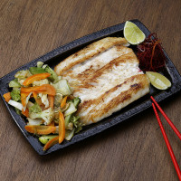 铁板烧鲈鱼  / TEPPAN DE ROBALO