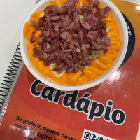 Batata Recheada c/ Calabresa e Cheddar