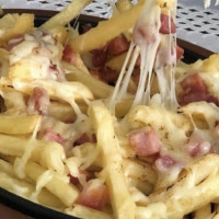 Porção de Fritas com bacon 
