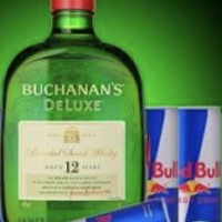 Combo whisky Buchanan’s + Energético+água mineral 