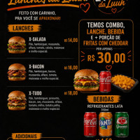 lanches da Luuh 