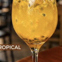 Gin tônica maracujá 