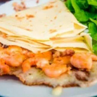 Crepe de camarão