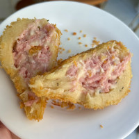 Coxinha de Presunto e Mussarela