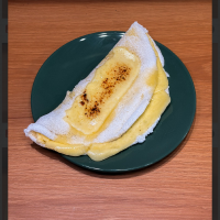 Tapioca com queijo 