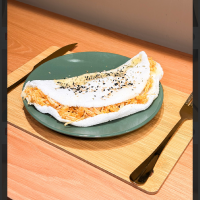 Tapioca com frango 
