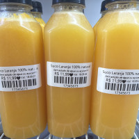Suco de laranja 100% natural